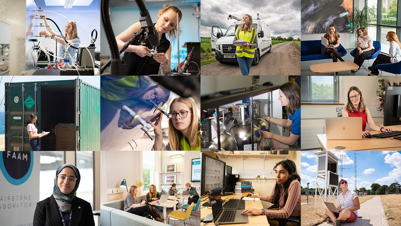 12 pictures of women in science